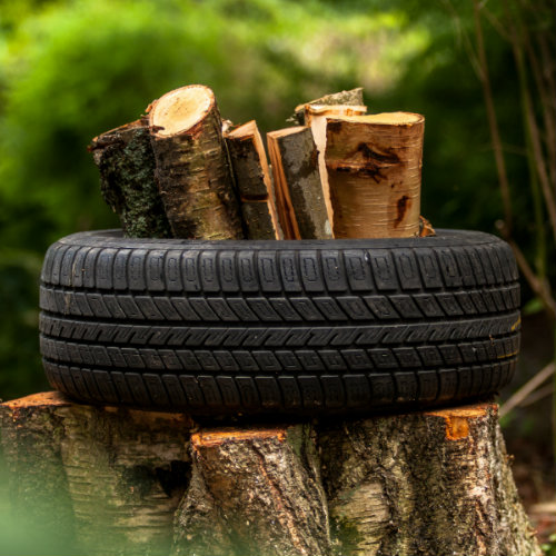 Foret à bois pour fendre le bois, Fendeuse de bûches de bois